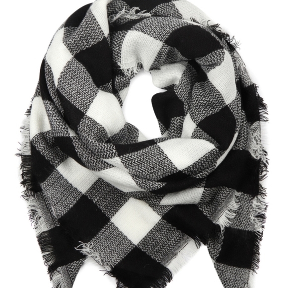 TARTAN Checkered BLANKET SCARF - Picture 6 of 6